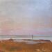 Painting Face à la mer  by Mahieu Bertrand | Painting Figurative Landscapes Metal