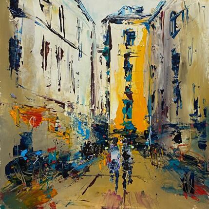 Painting Impasse by Raffin Christian | Painting Figurative Oil Urban