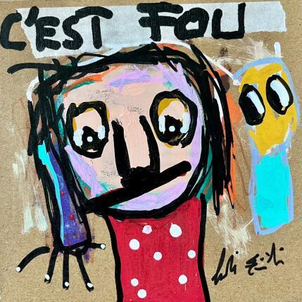 Peinture C'EST FOU par Zaïdi Larbi | Tableau
