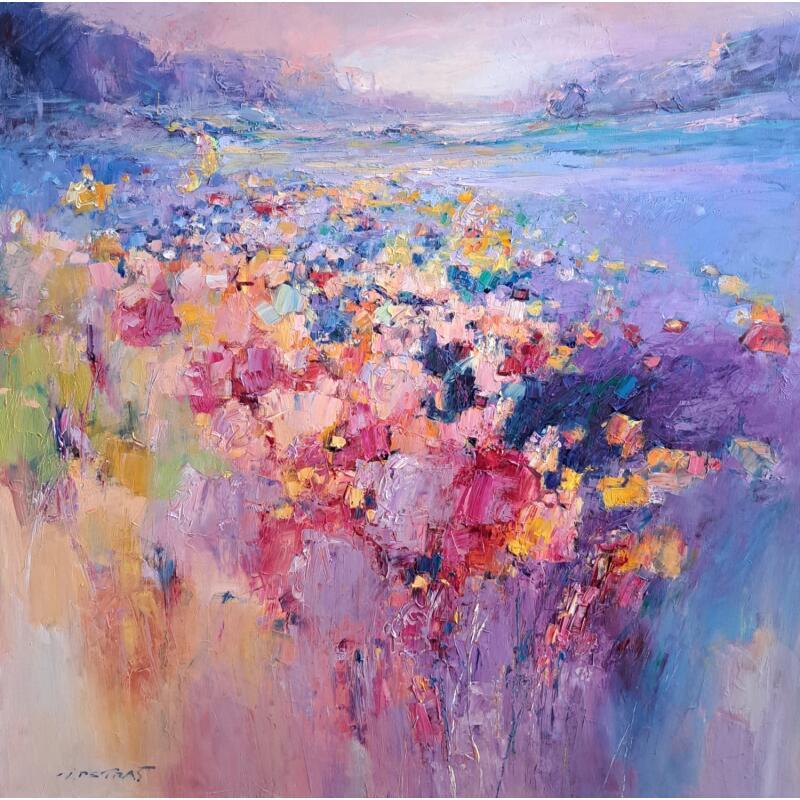 Peinture In the infinity of light par Petras Ivica | Tableau Figuratif Paysages Huile