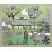 Painting Villa Japonnaise by Devie Bernard  | Painting Subject matter Acrylic
