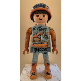 Sculpture GULF par Luna | Sculpture Pop-art Acrylique, Graffiti, Posca Icones Pop