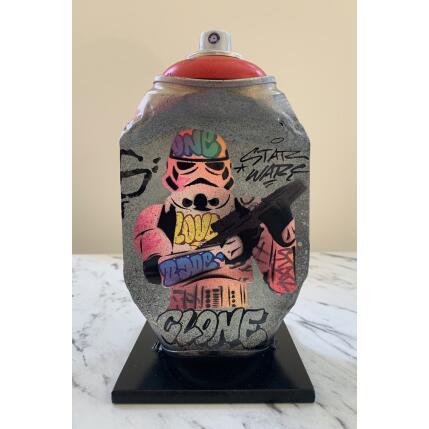 Sculpture Storm by Kedarone | Sculpture Pop-art Acrylic, Graffiti Pop icons