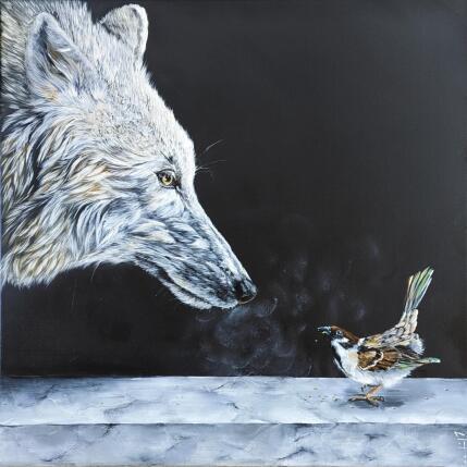 Painting Tudalez  by CLOT | Painting Figurative Oil Animals
