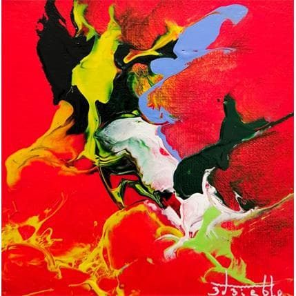 Painting 19.10.34 by Zdzieblo Thierry | Painting Abstract Acrylic Minimalist
