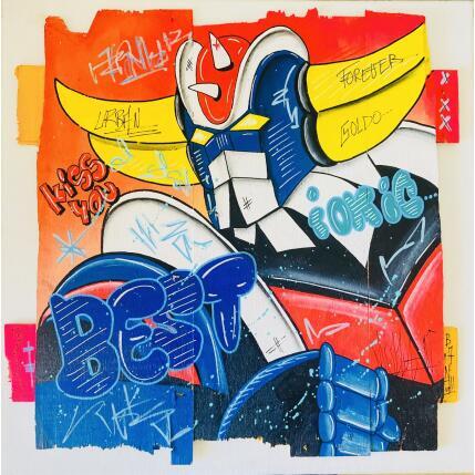 Peinture New par Molla Nathalie  | Tableau Pop-art Acrylique, Posca Icones Pop