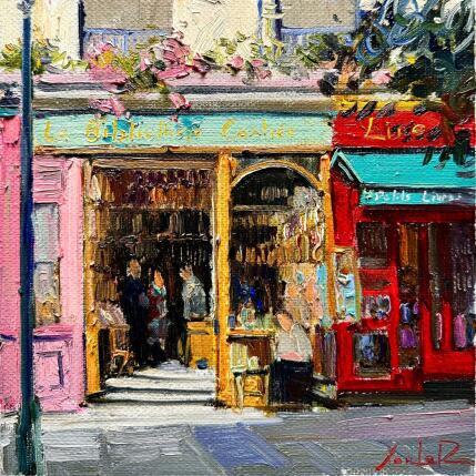 Painting Le Temps de Lire by Xanlar | Painting Impressionism Oil Life style, Mode, Urban