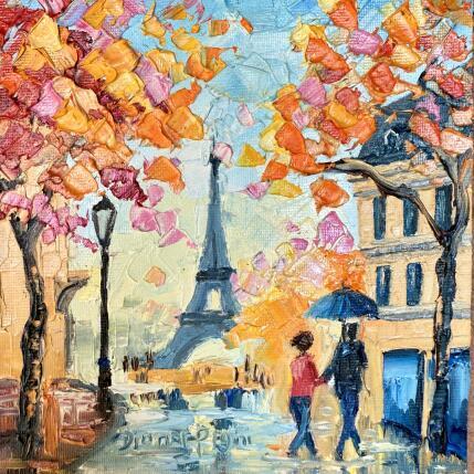 Painting Another Day in Paradise  by Pigni Diana | Painting Impressionism Oil Architecture, Landscapes, Urban