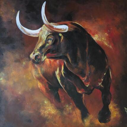 Painting Ruben by CLOT | Painting Figurative Acrylic Animals