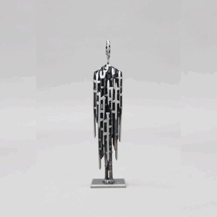 Sculpture Human nails XVII by Manfred Hellweger | Sculpture
