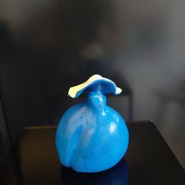 Sculpture Blue par Silve Aude | Sculpture