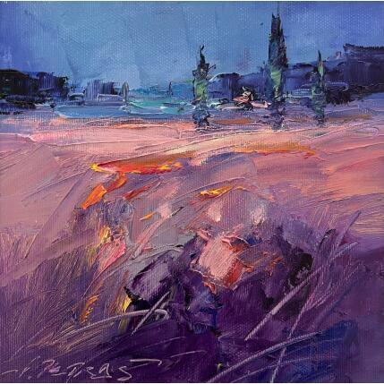 Peinture Unknown City par Petras Ivica | Tableau Figuratif Huile Paysages
