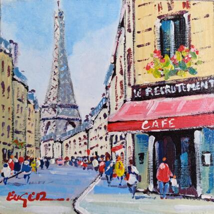 Painting Rue Saint Dominique à Paris  by Euger | Painting