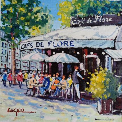 Painting Un après-midi au Café de Flore  by Euger | Painting