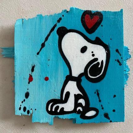 Painting F1  LOVE by Marie G.  | Painting Pop-art Acrylic, Wood Pop icons