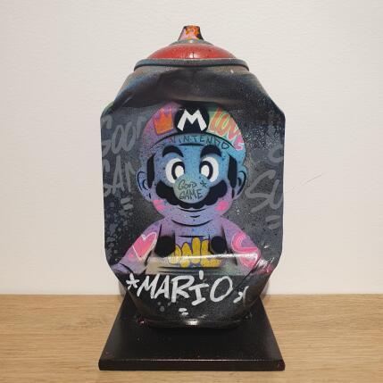 Sculpture SUPER MARIO par Kedarone | Sculpture Pop-art Acrylique, Graffiti Icones Pop