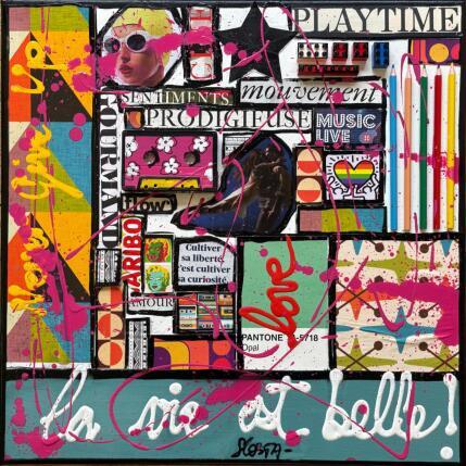 Painting La vie est belle ! by Costa Sophie | Painting