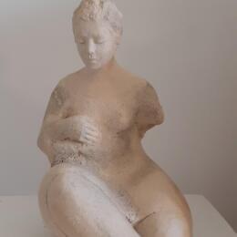 Sculpture Murmures 2  by Ferret Isabelle | Sculpture Figurative Ceramics