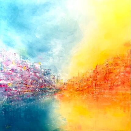 Painting Hawaian Dream by Levesque Emmanuelle | Painting  Oil