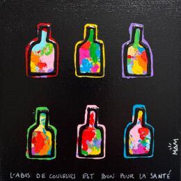 Painting ABUS by Mam | Painting Pop-art Acrylic Life style, Pop icons, Society