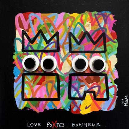 Painting LOVE POTES by Mam | Painting Pop-art Acrylic Pop icons, Portrait