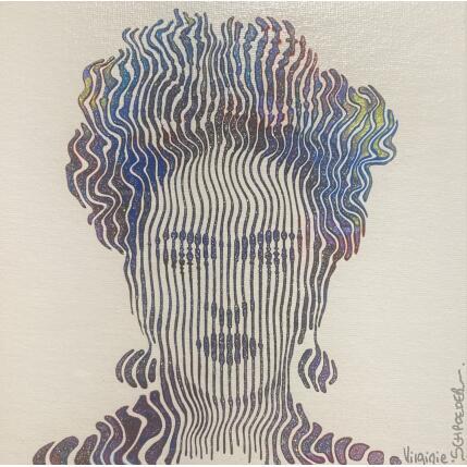 Painting Frida - Un talent aux mille souffrances by Schroeder Virginie | Painting Pop-art Acrylic Pop icons