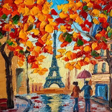 Painting Another Day in Paradise by Pigni Diana | Painting Impressionism Oil Architecture, Landscapes, Urban