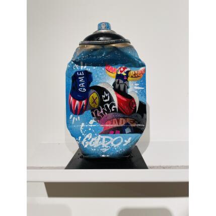 Sculpture Fulguro poing by Kedarone | Sculpture Pop-art Acrylic, Graffiti Pop icons