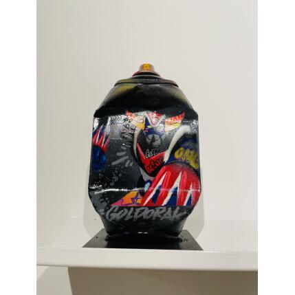 Sculpture Goldo one by Kedarone | Sculpture Pop-art Acrylic, Graffiti Pop icons