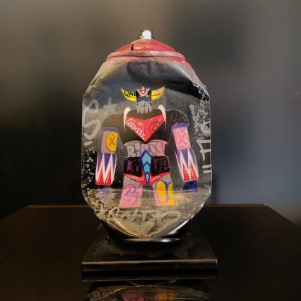 Sculpture Super Héros by Kedarone | Sculpture Pop-art Acrylic, Graffiti Pop icons