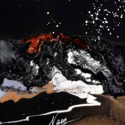 Painting C3612 by Naen | Painting Abstract Acrylic, Ink