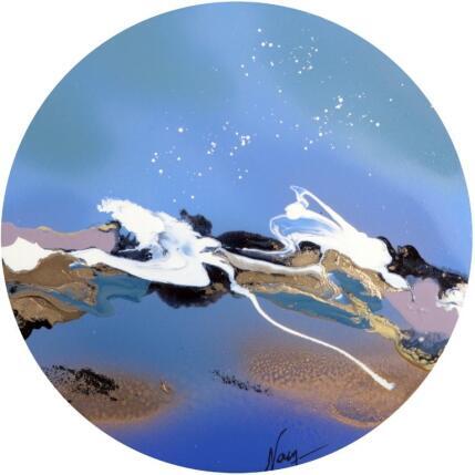 Painting C3715 by Naen | Painting Abstract Acrylic, Ink