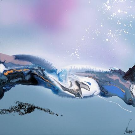 Painting C3791 by Naen | Painting Abstract Acrylic, Ink