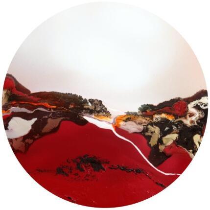 Painting C3682 by Naen | Painting Abstract Acrylic, Ink