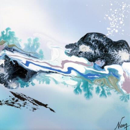 Peinture C3733 par Naen | Tableau Abstrait Acrylique, Encre