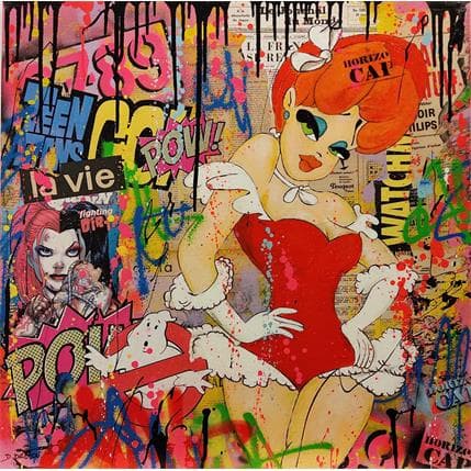 Painting Sexy n°6 by Drioton David | Painting Pop art Mixed Pop icons
