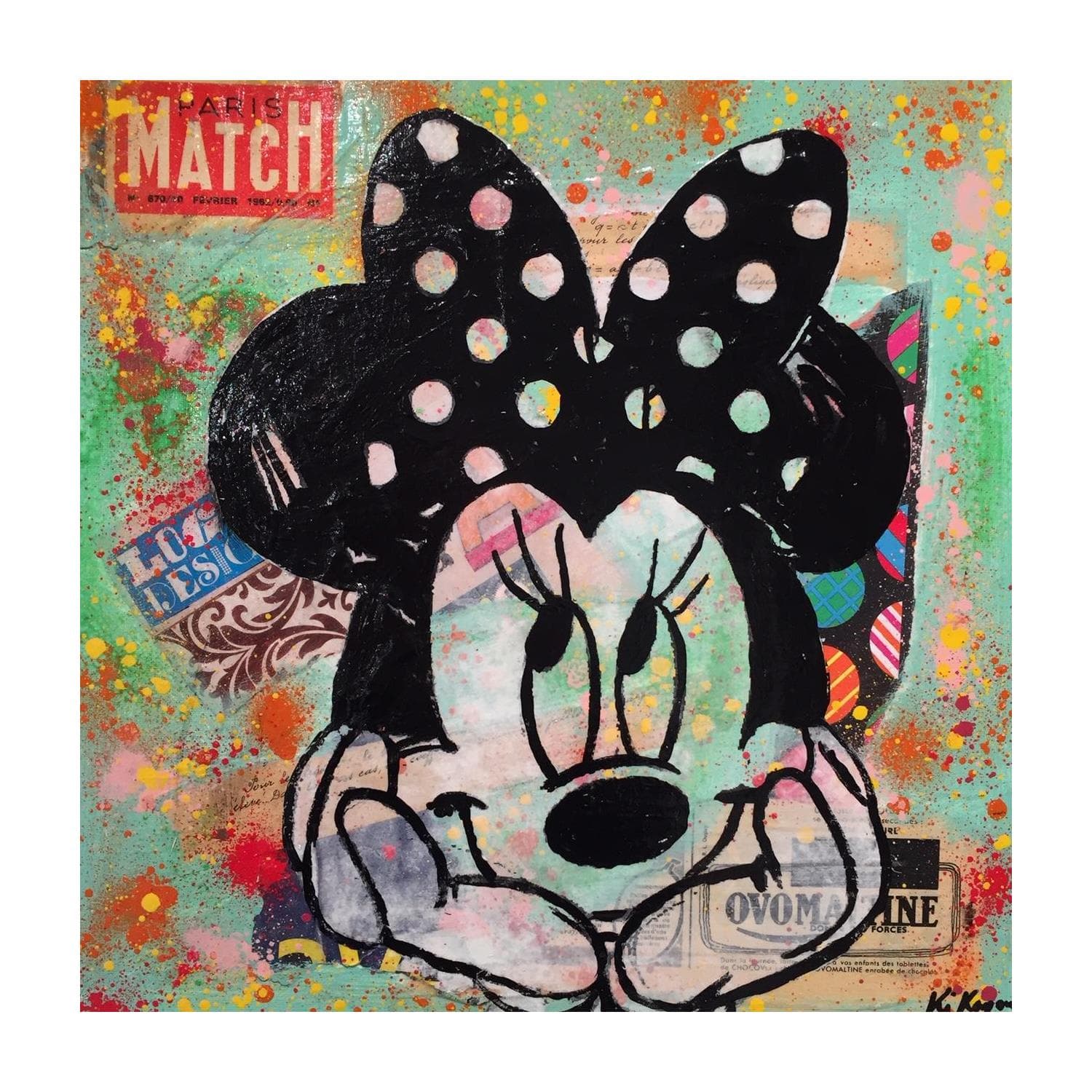 pop art minnie