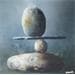 Painting Balance 1 by Lundh Jonas | Painting Figurative Acrylic Marine