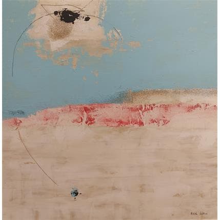 Painting PAm72 by Wilms Hilde | Painting Abstract Mixed Minimalist
