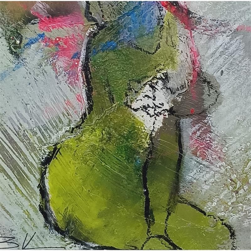 Painting Tendresse by Kerbastard Béatrice | Painting Figurative Nude Acrylic
