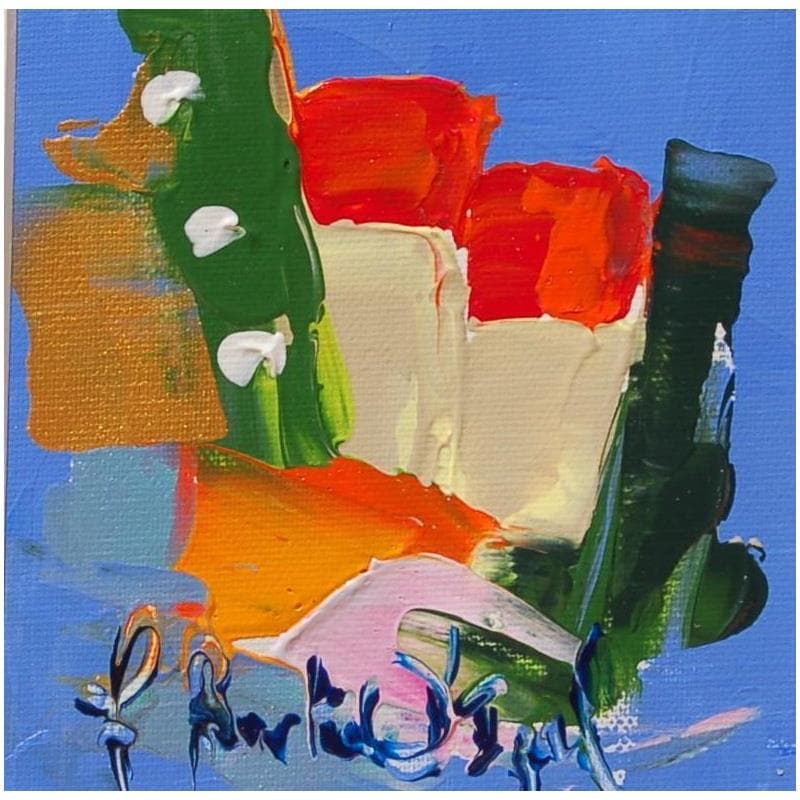 Painting CHEZ MOI by Bastide d´Izard Armelle | Painting Abstract Acrylic