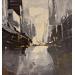 Gemälde BLACK AND WHITE STORY von Bond Tetiana | Gemälde Figurativ Urban Öl