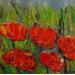 Painting Tulips from Amsterdam by Shahine | Painting Figurative Landscapes Oil