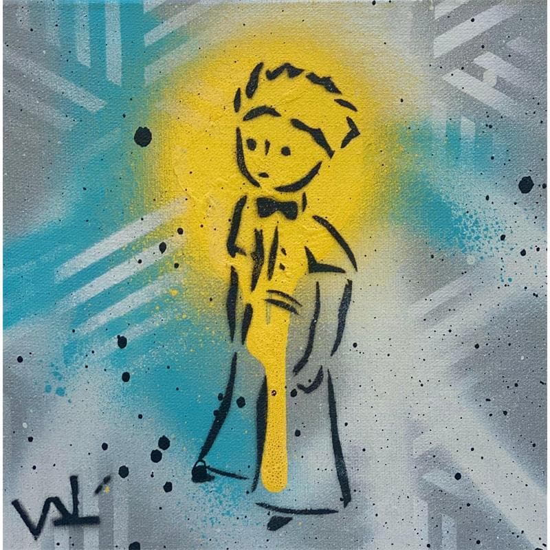 Painting Le petit prince by Lenud Valérian  | Painting Street art Graffiti Life style