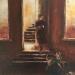 Gemälde C'est l'heure von Mezan de Malartic Virginie | Gemälde Figurativ Alltagsszenen Öl