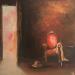 Gemälde Et les roses von Mezan de Malartic Virginie | Gemälde Figurativ Alltagsszenen Öl
