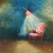 Painting Sunlight by Mezan de Malartic Virginie | Painting Figurative Life style Oil