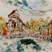 Gemälde Amsterdam von Reymond Pierre | Gemälde Abstrakt Landschaften Öl