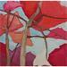 Peinture Le rose dans le pins par PAPAIL | Tableau Figuratif Paysages Huile