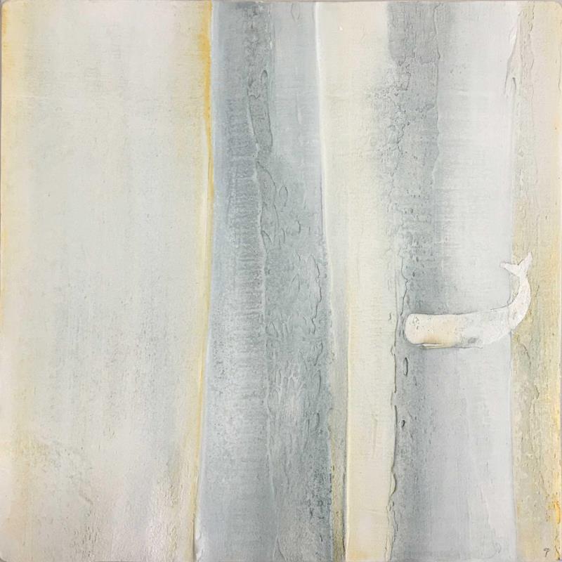 Painting Lieve come l'acqua by Roma Gaia | Painting Abstract Minimalist